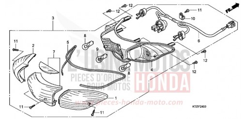 REAR COMBINATION LIGHT PES1259 de 2009